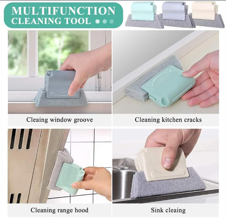 Creative Window Groove Cleaning Brush, Hand-Held Cleaner Tools