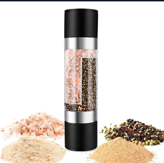 2-in-1 Stainless Steel Salt and Pepper Grinder