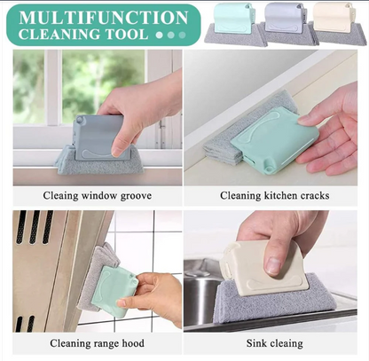 Creative Window Groove Cleaning Brush, Hand-Held Cleaner Tools