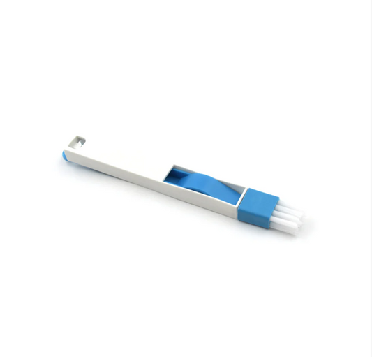 2 in 1 Multi-Function Plastic Window Slot Wardrobe Dust Removal Cleaning Brush