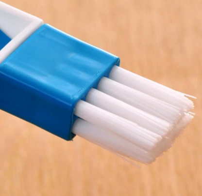 2 in 1 Multi-Function Plastic Window Slot Wardrobe Dust Removal Cleaning Brush